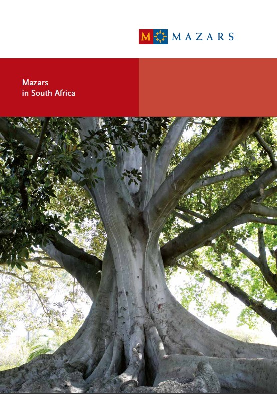 Mazars in South Africa brochure